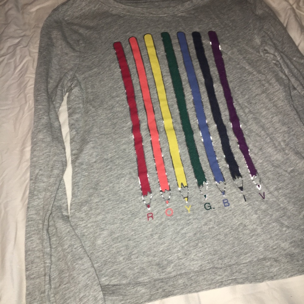 Gap girls long sleeve tee